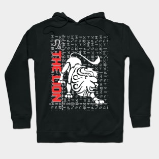 Leo the Lion Zodiac design Hoodie